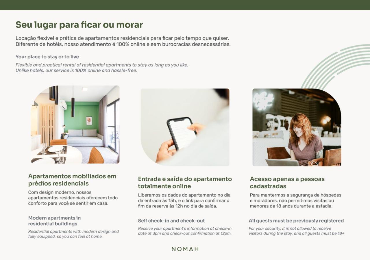 Nomah - Aptos Por Temporada No Anhembi Sao Paulo Dış mekan fotoğraf